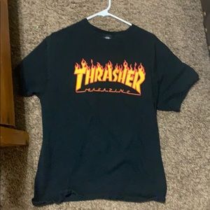 Black thrasher tee